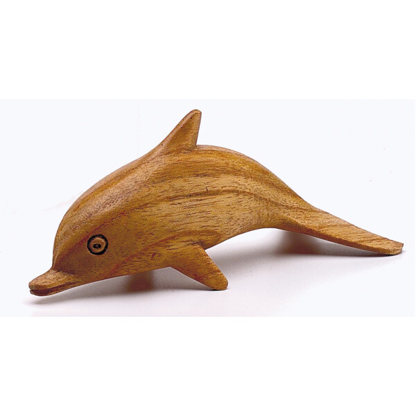 Delphin, handgeschnitzt 12 cm