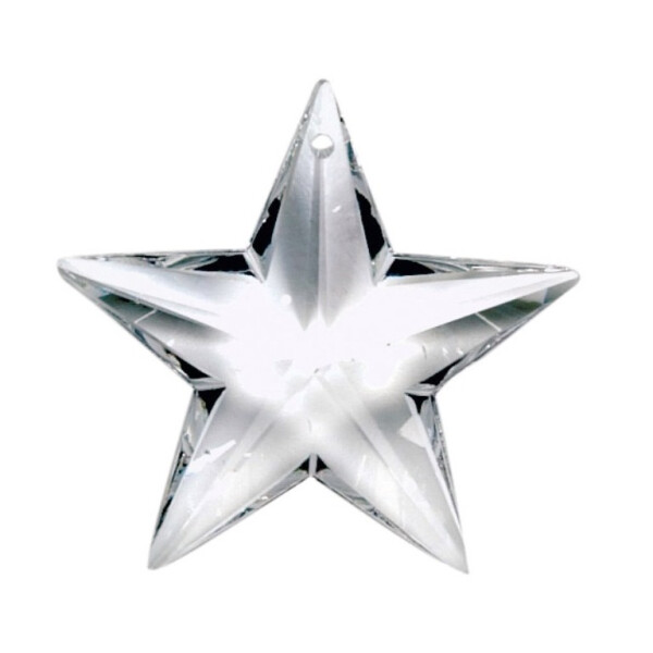 Regenbogenkristall Stern, 40 mm