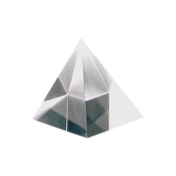 Kristallpyramide klar 50 mm