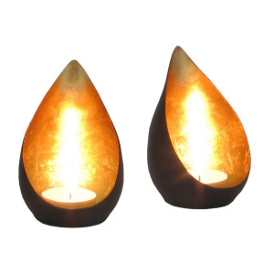 Goldlicht Flame bronze/gold 11 cm