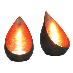 Goldlicht Flame bronze/kupfer 11 cm