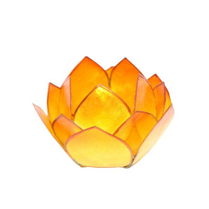 Lotus-Licht "Abendsonne" gelb-orange