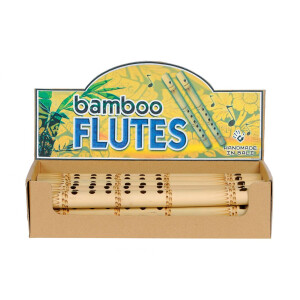 Bambus-Flöten groß Display (24 Stück)