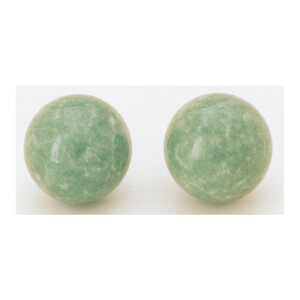 Qigong-Kugelpaar, Jade grün ø 40 mm
