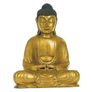 Buddha, 31 cm, gold