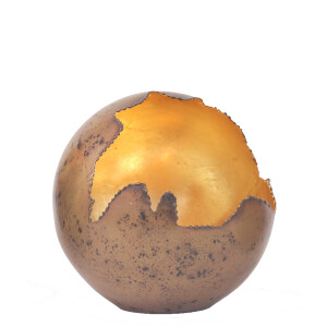 Goldlicht Fireball messing Patina/gold 15 cm