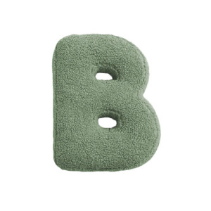 Buchstabenkissen "B" grün