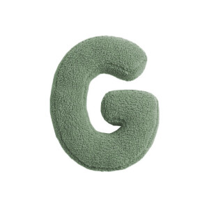 Buchstabenkissen "G" grün