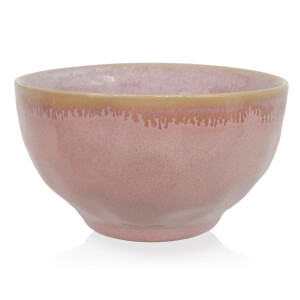 Stoneware Schale "Herz" rosa