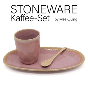 Stoneware Set L rosa
