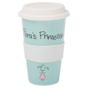 Coffee to go Becher "Papas Prinzessin"