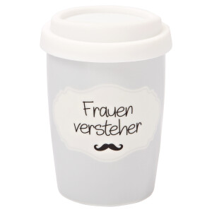 Coffee to go Becher klein "Frauen Versteher"