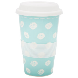 Coffee to go Becher "Punkte mint"