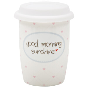 Coffee to go Becher klein good morning sunshine