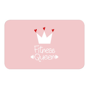 Frühstücksbrettchen "Fitness Queen"