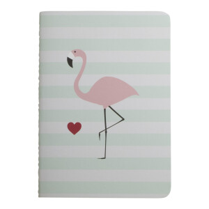 Notizbücher Flamingo